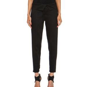 Vince High Rise Linen Blend Pants